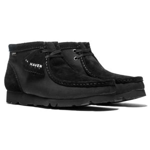 Haven x Clarks Goretex Wallabee Boot Black